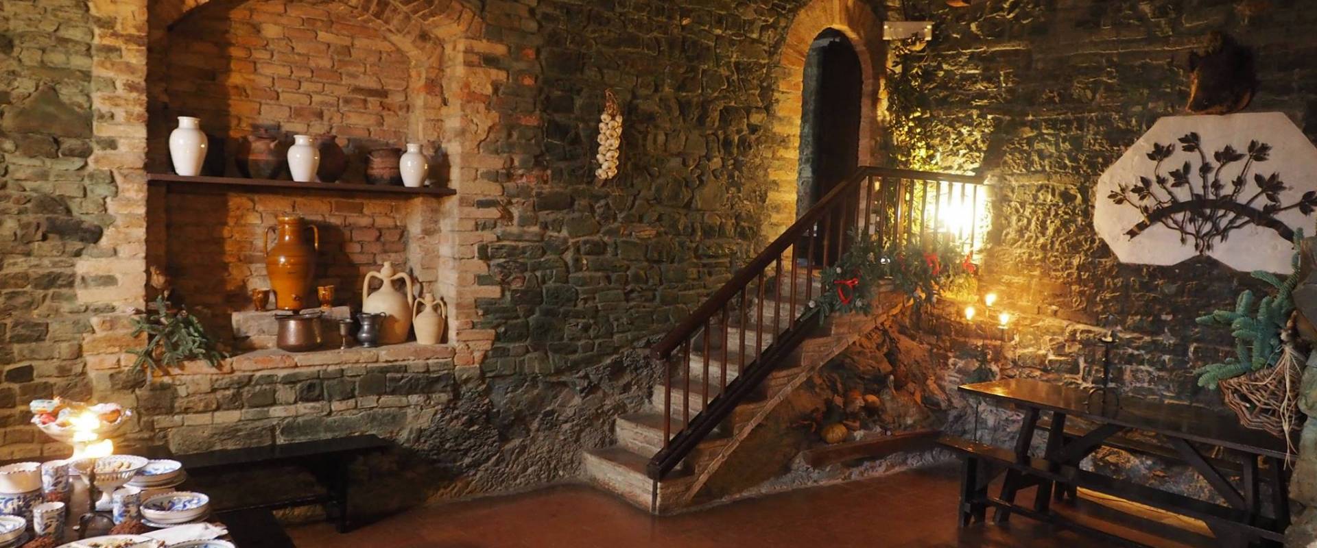 Castello di Gropparello - Le antiche cucine foto di Rita Trecci Gibelli